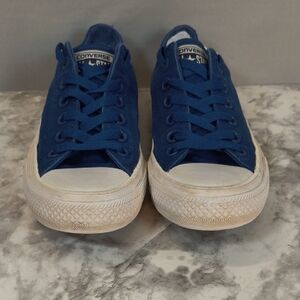 Converse All Star / Lunarlon Royal Blue Low Top  Sneakers , Size W-7 / M-5